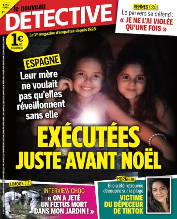 Couverture du magazine Le Nouveau Détective n°2104