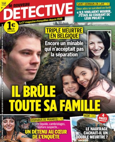 Couverture du magazine Le Nouveau Détective n°2105