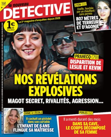 Couverture du magazine Le Nouveau Détective n°2107
