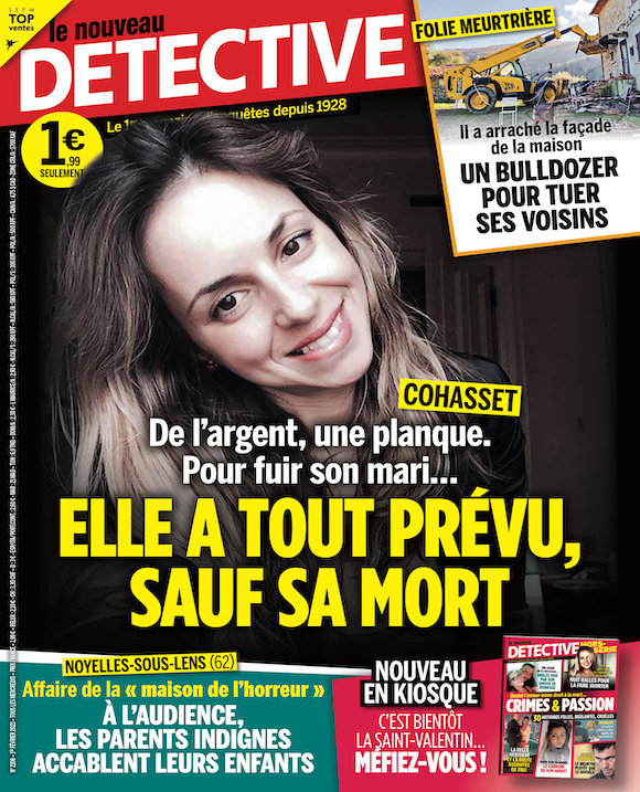 Couverture du magazine Le Nouveau Détective n°2108