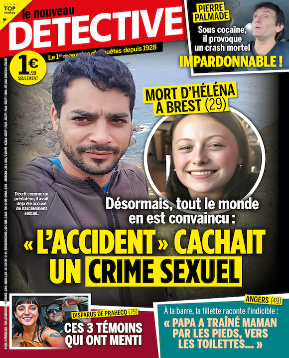 Couverture du magazine Le Nouveau Détective n°2110