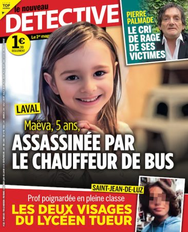 Couverture du magazine Le Nouveau Détective n°2112