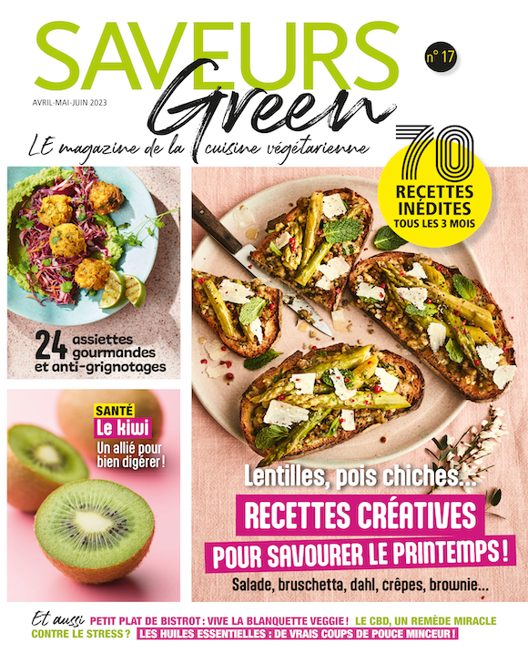 Couverture du magazine Saveurs Green n°17