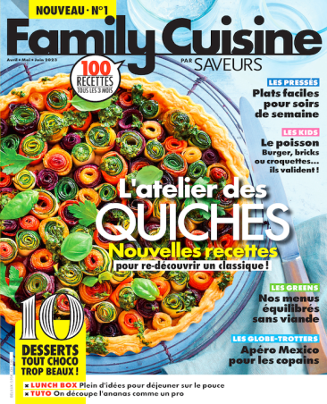 Couverture du magazine Family Cuisine n°1