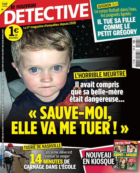 Couverture du magazine Le Nouveau Détective n°2117