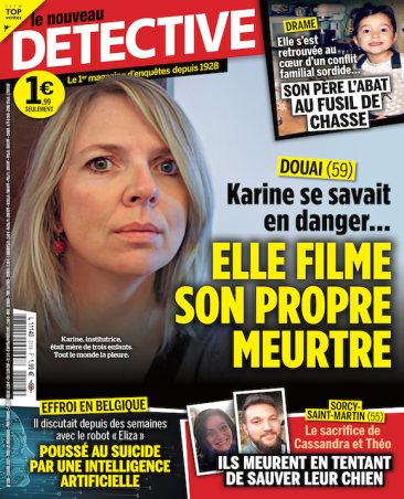 Couverture du magazine Le Nouveau Détective n°2118