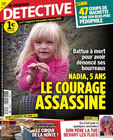 Couverture du magazine Le Nouveau Détective n°2119