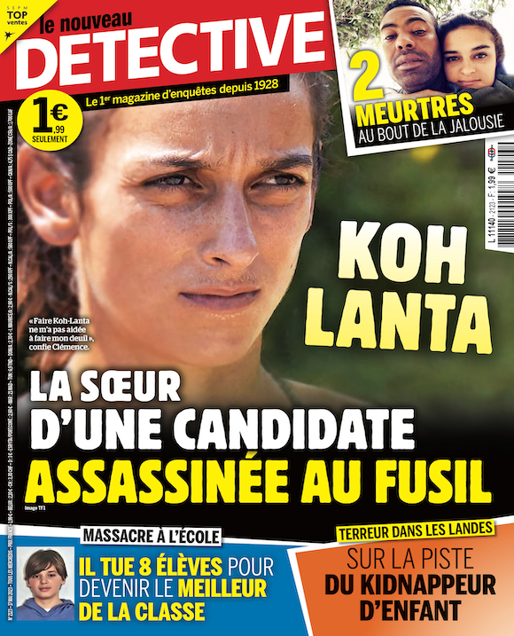 Couverture du magazine Le Nouveau Détective n°2123
