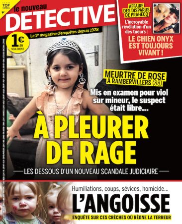 Couverture du magazine Le Nouveau Détective n°2121