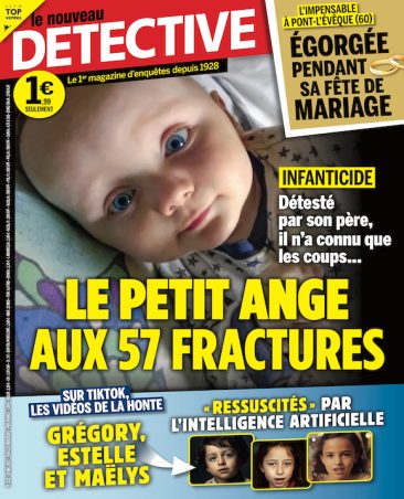 Couverture du magazine Le Nouveau Détective n°2122