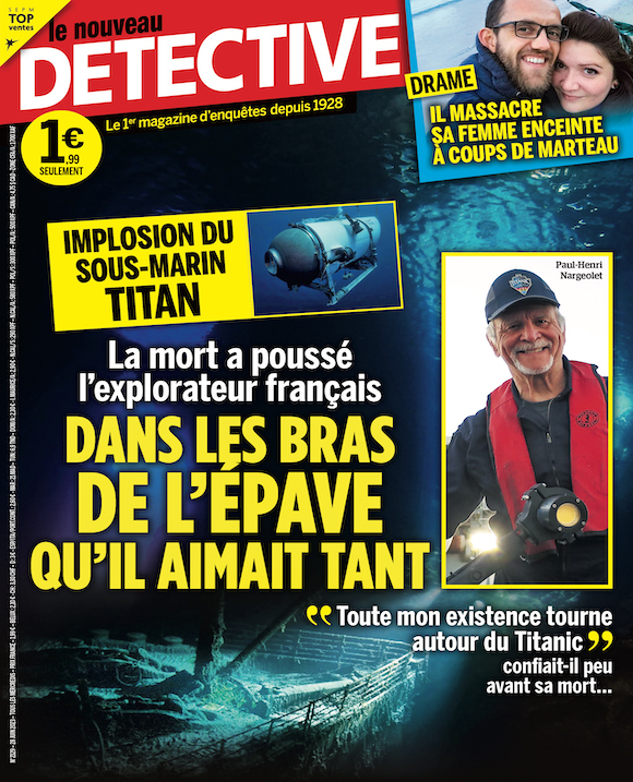 Couverture du magazine Le Nouveau Détective n°2129