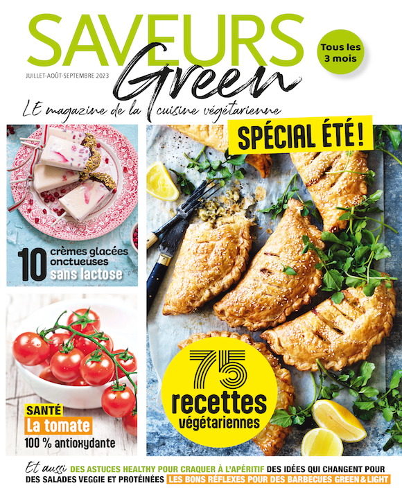 Couverture du magazine Saveurs Green n°18
