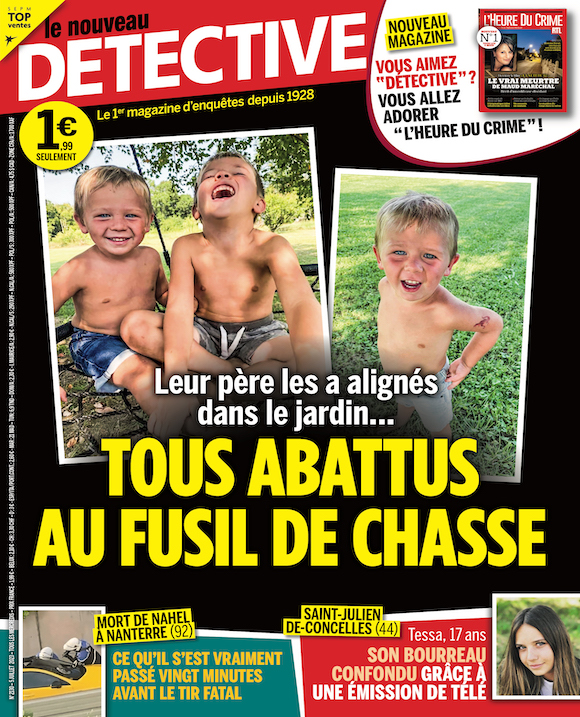 Couverture du magazine Le Nouveau Détective n°2130