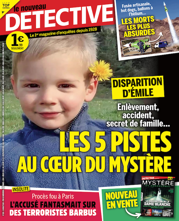 Couverture du magazine Le Nouveau Détective n°2132