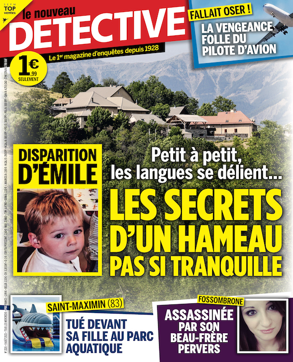 Couverture du magazine Le Nouveau Détective n°2135