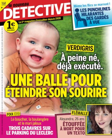 Couverture du magazine Le Nouveau Détective n°2136