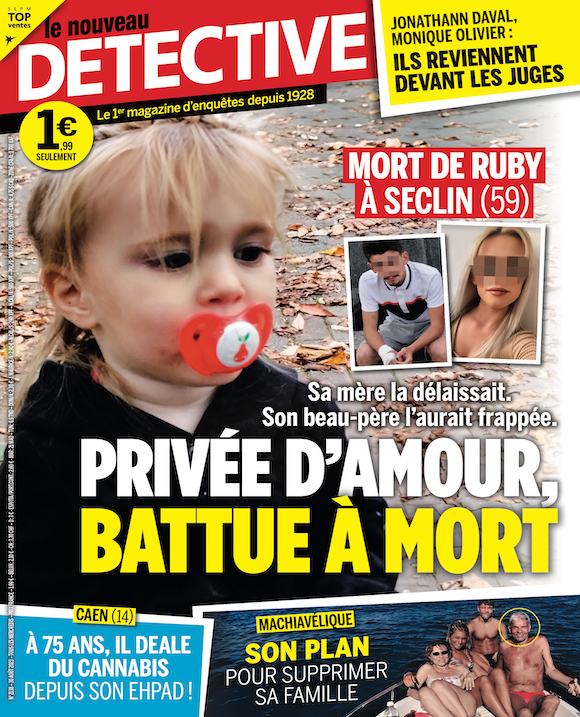 Couverture du magazine Le Nouveau Détective n°2138