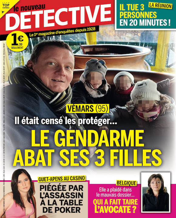 Couverture du magazine Le Nouveau Détective n°2148