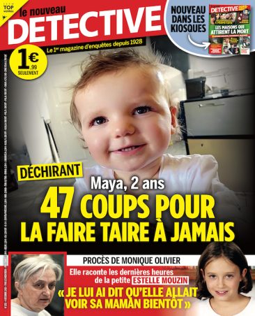 Couverture du magazine Le Nouveau Détective n°2152