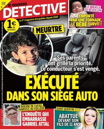 Couverture du magazine Le Nouveau Détective n°2155