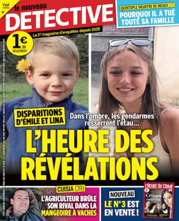 Couverture du magazine Le Nouveau Détective n°2156