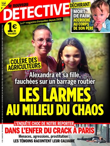 Couverture du magazine Le Nouveau Détective n°2160