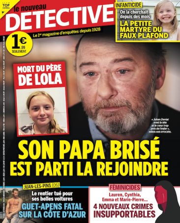 Couverture du magazine Le Nouveau Détective n°2164