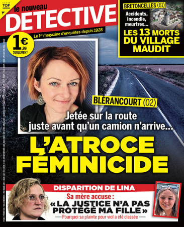 Couverture du magazine Le Nouveau Détective n°2161