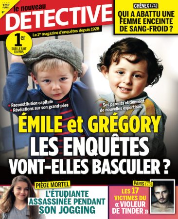 Couverture du magazine Le Nouveau Détective n°2168